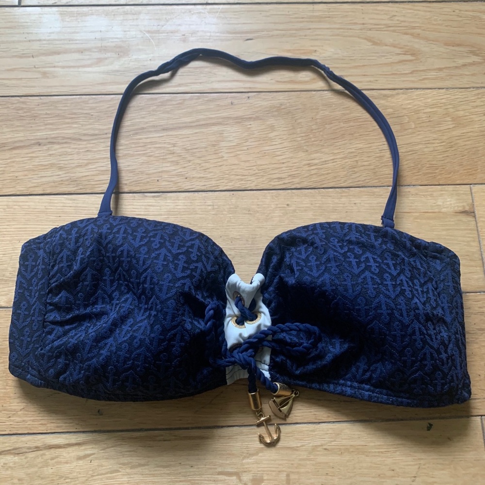 Sperry Detachable-Strap Bikini Top with Charms